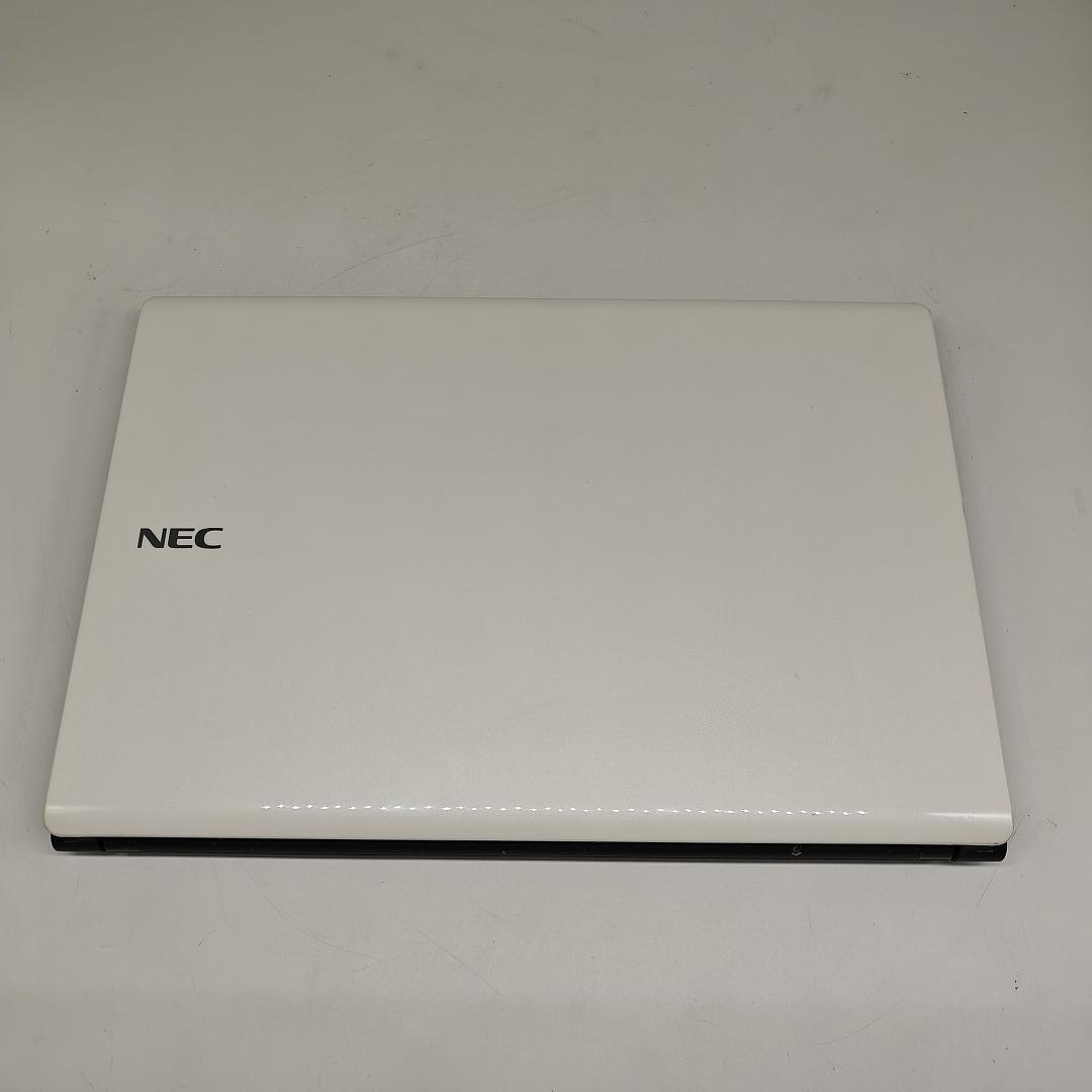 【NEC】高性能i7 SSD256GB 8GB バッテリー良好 白 ノートPC
