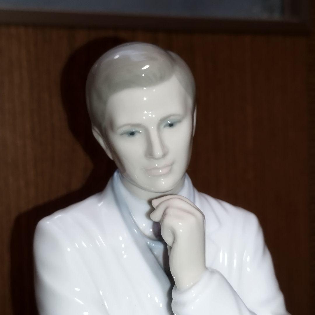 【美品】リヤドロ LLADRO スペイン製 優秀なドクター　置物 8188