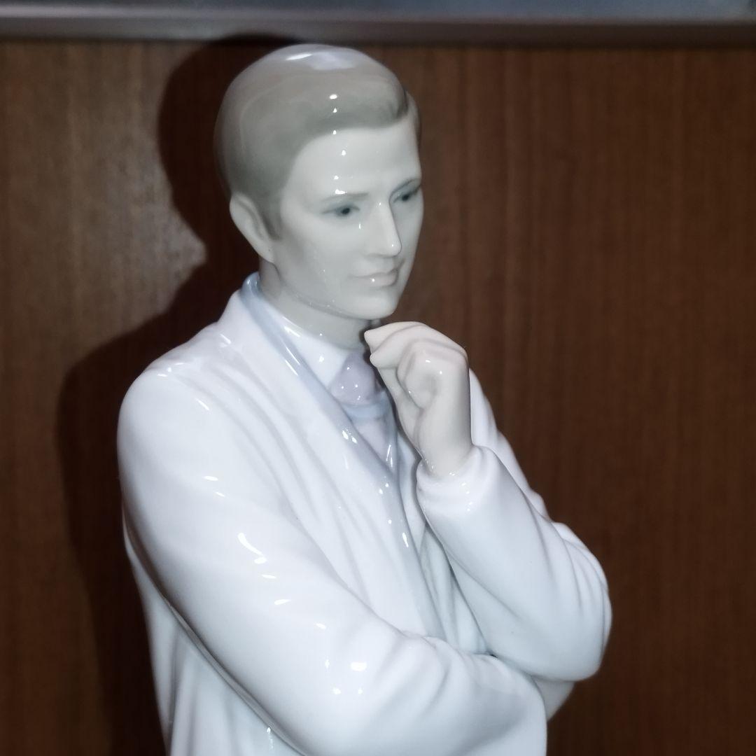 【美品】リヤドロ LLADRO スペイン製 優秀なドクター　置物 8188