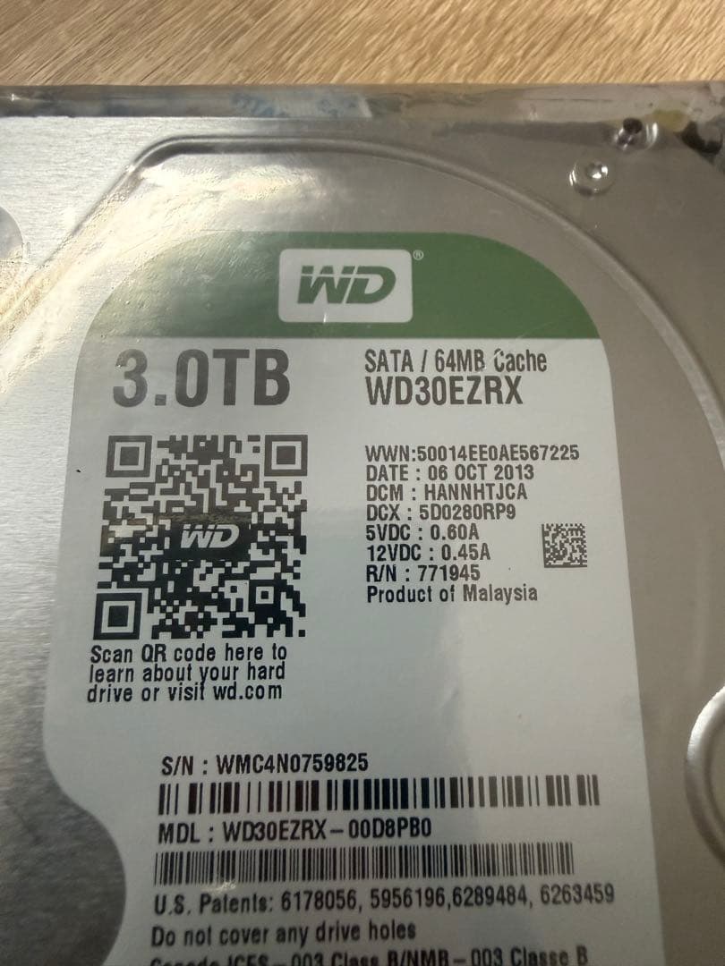 ✨未開封未使用✨WD3.0TB 3.5インチSATA HDD