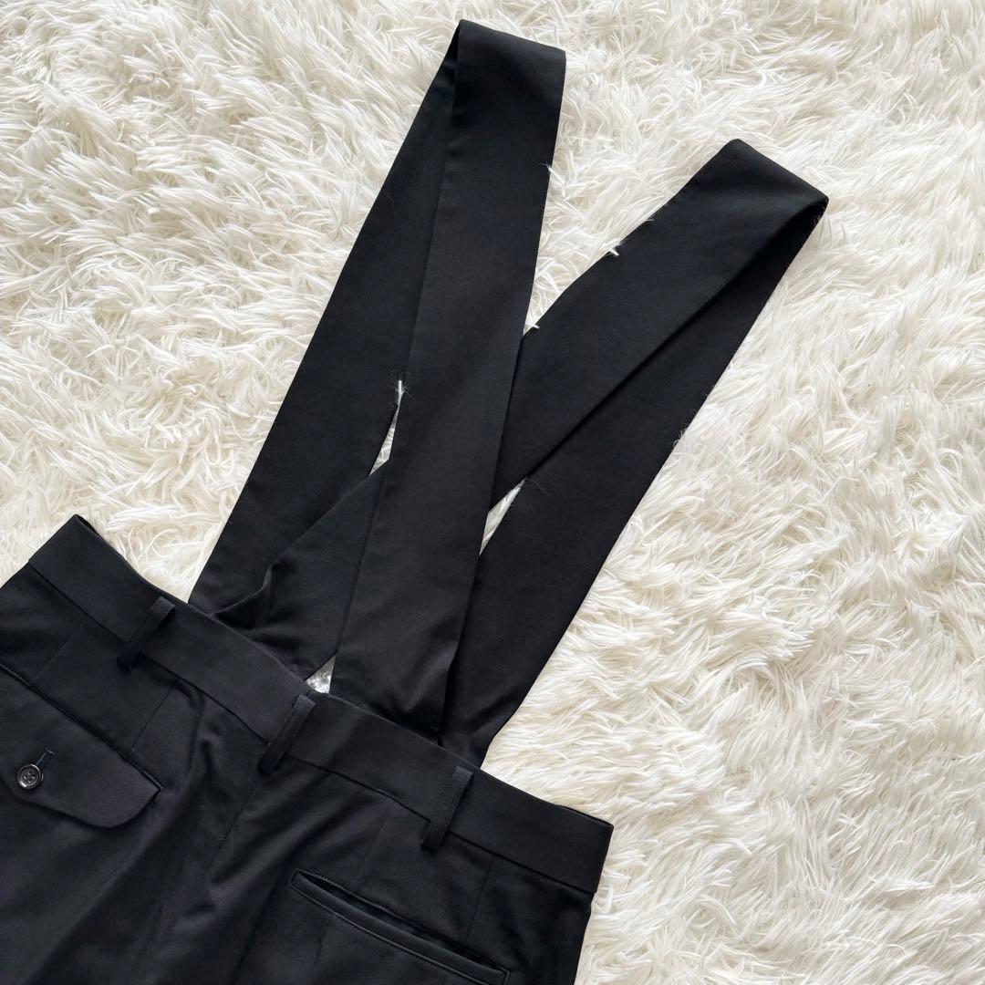 【コムデギャルソン】ハーフパンツ　オーバーオール　AD2006 黒 S