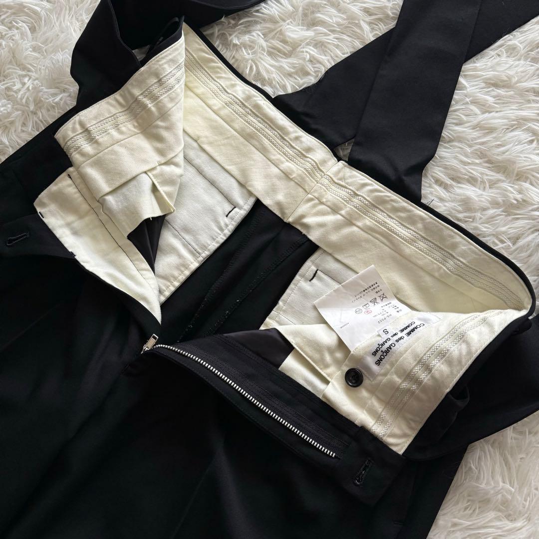 【コムデギャルソン】ハーフパンツ　オーバーオール　AD2006 黒 S