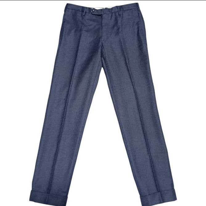 INCOTEX BEAMS スーパー100'S ウール 48 035型 ネイビー