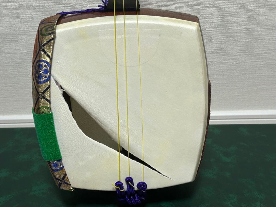 三味線　中棹　ハードケース付き　和楽器