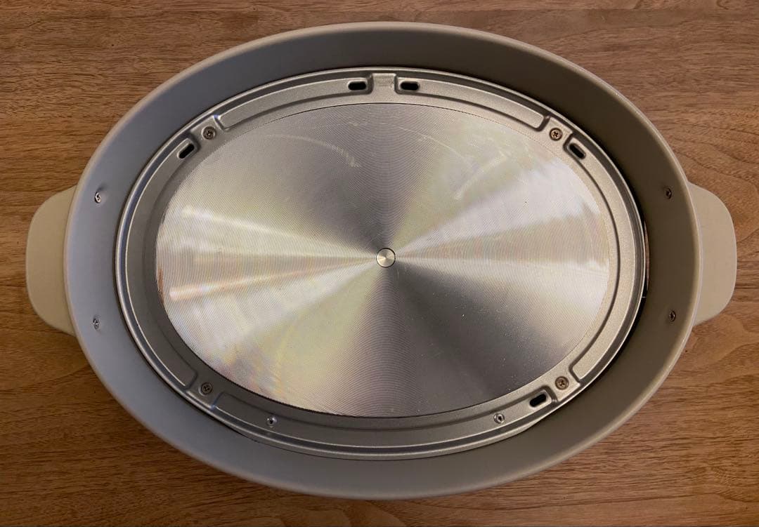 BRUNO ブルーノ オーバルホットプレート グレージュ