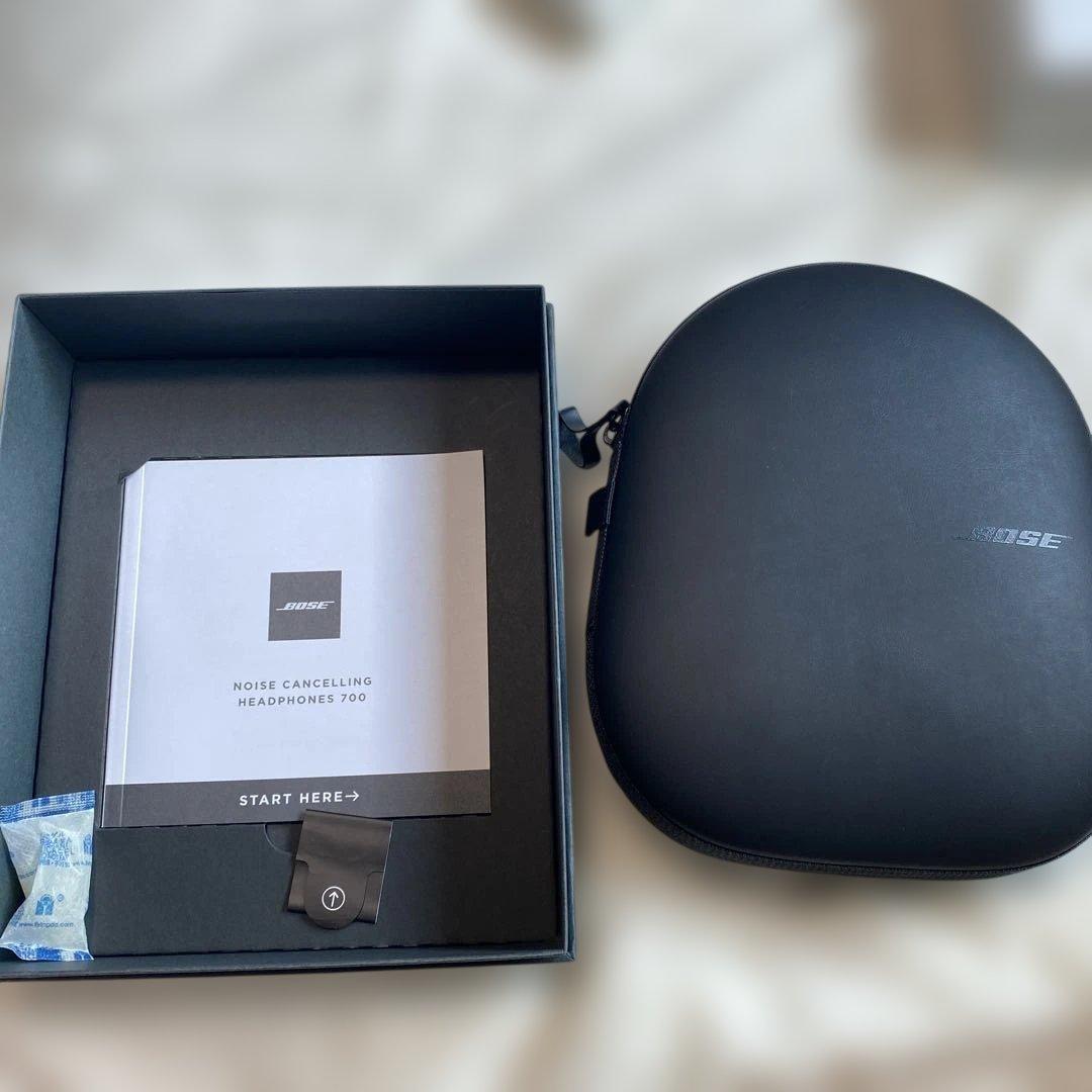 Bose ワイヤレスヘッドホン ブラック　ノイズキャンセリング