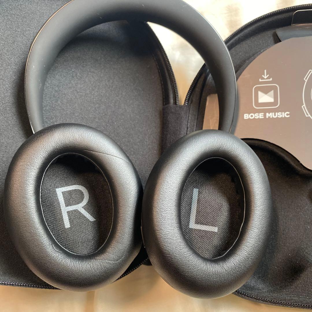 Bose ワイヤレスヘッドホン ブラック　ノイズキャンセリング