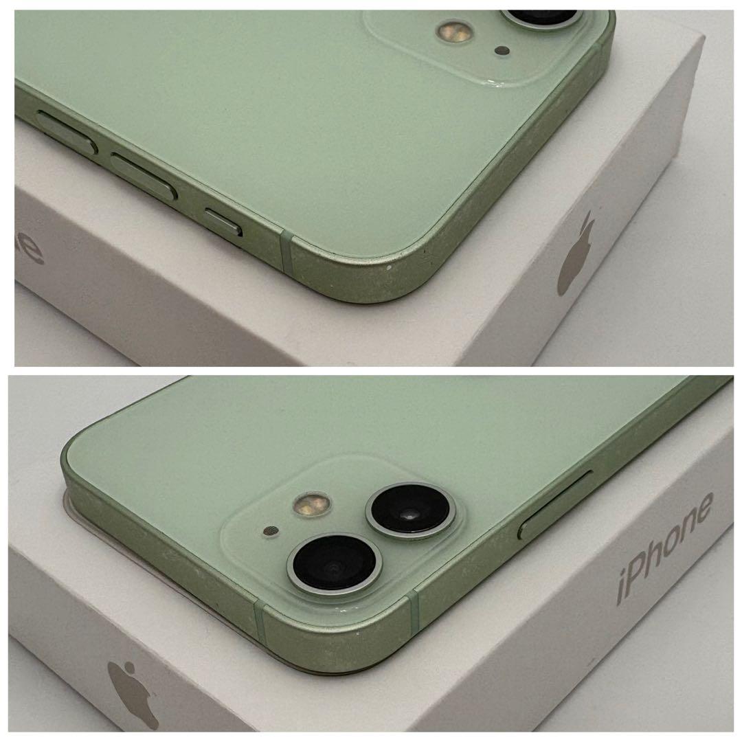 【C】iPhone12mini 128GB SIMフリー　グリーン　本体