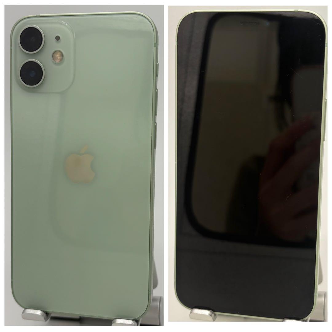 【C】iPhone12mini 128GB SIMフリー　グリーン　本体