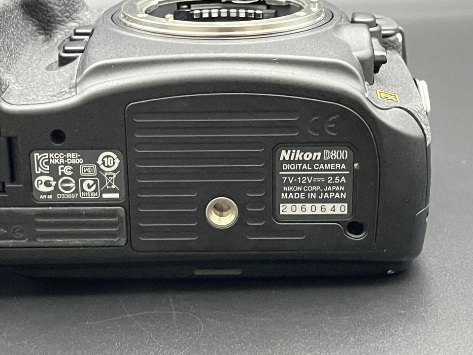 Nikon D800 デジタル一眼レフカメラ　ショット3705回