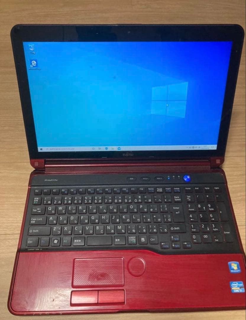 Fujitsu Lifebook 本体 ACアダプター・マウス付き　AH77/G