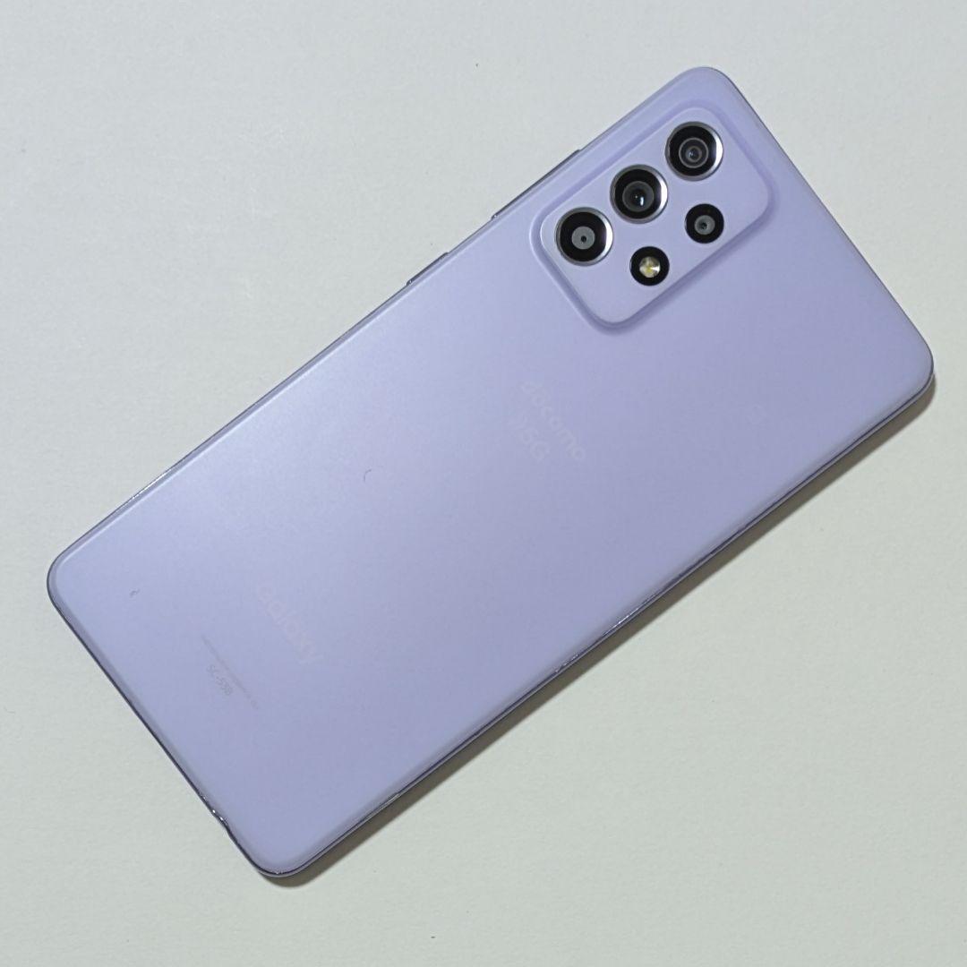 【液晶美品】Galaxy A52 5G SC-53B ドコモ SIMロック解除品