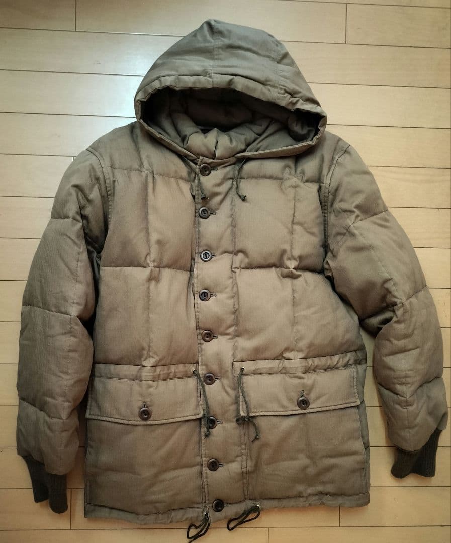 【程度良好】ウエアハウス カラコラム ダウンジャケット L エディーバウアー