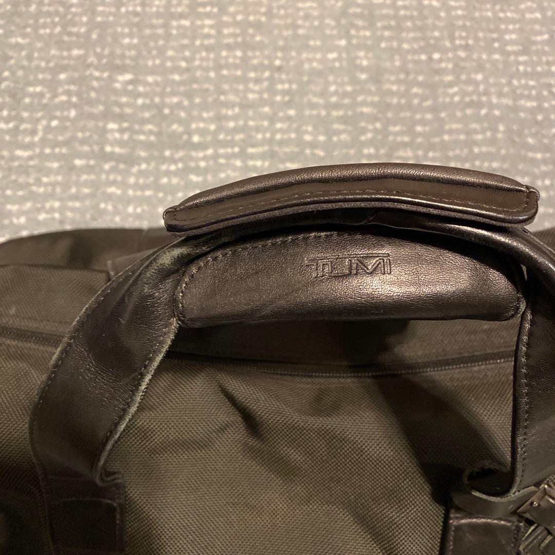 TUMI ブラック ボストンバッグ