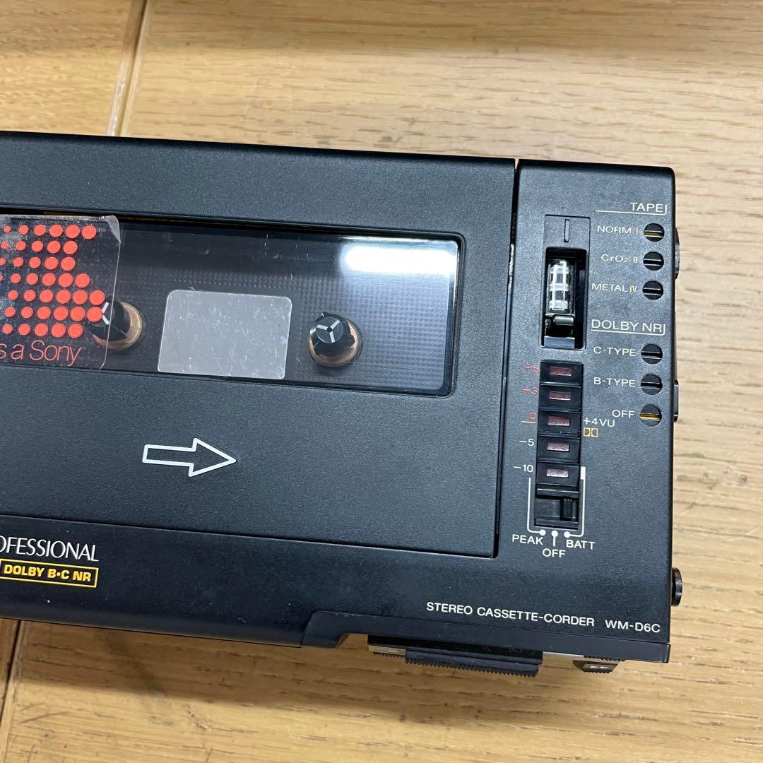 SONY Walkman WM-D6C ポータブルカセットプレーヤー