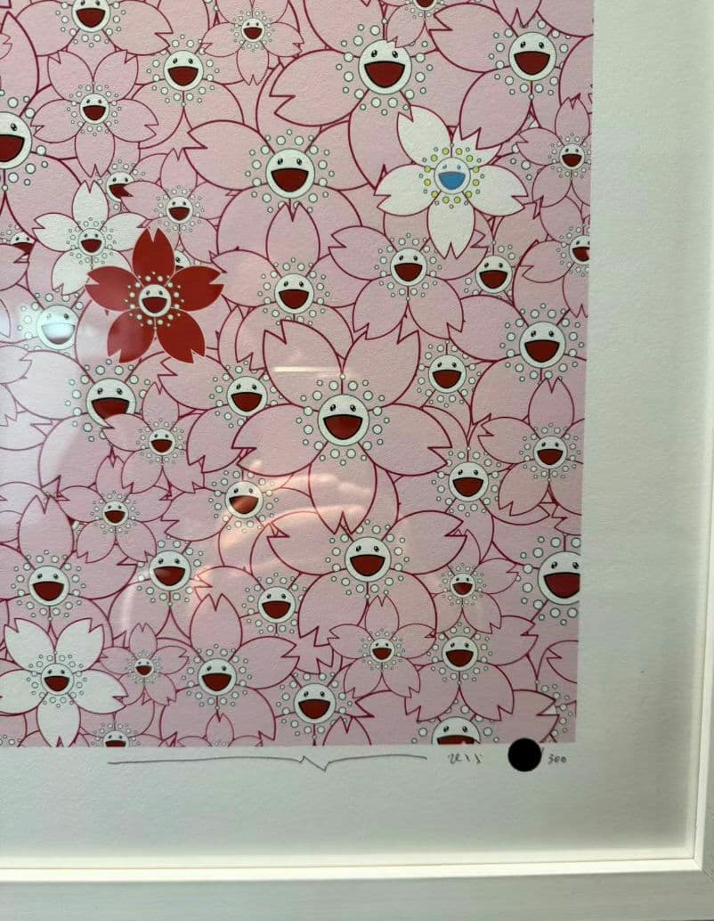 ᴥ*す様 村上隆 2025年 版画 Sakura Cleveland 300限定