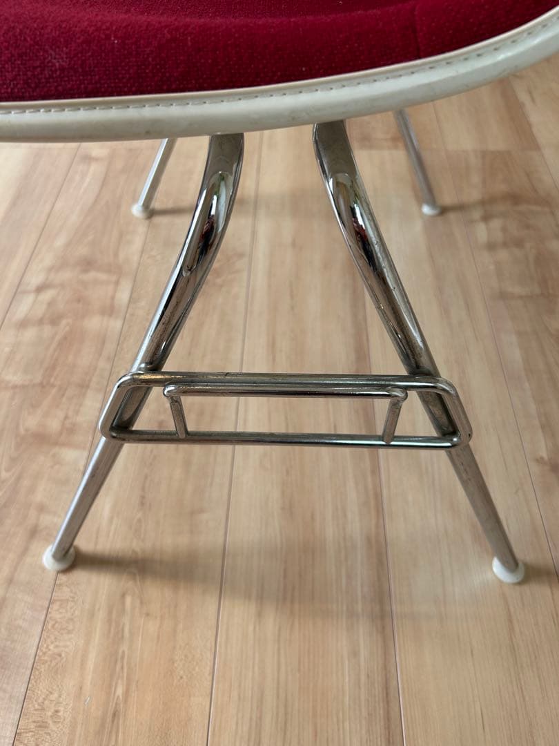 ハーマンミラー　Eames イームズ ワインレッドファブリック生地