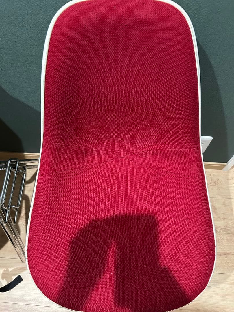 ハーマンミラー　Eames イームズ ワインレッドファブリック生地