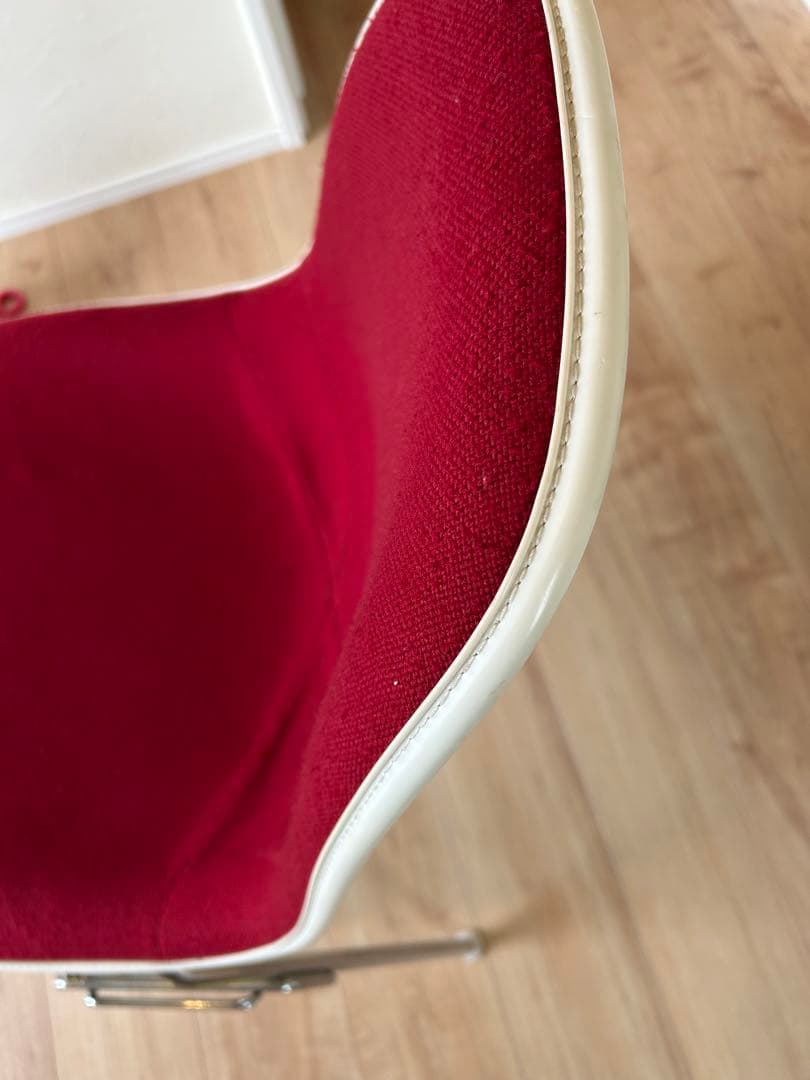 ハーマンミラー　Eames イームズ ワインレッドファブリック生地