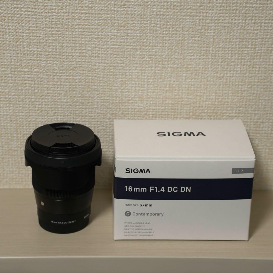 SIGMA 16mm F1.4 DC DN 単焦点レンズ［ソニー Eマウント］