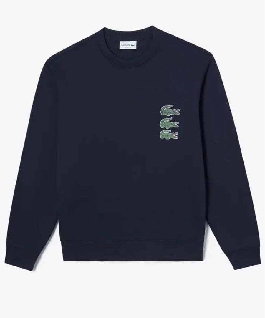 LACOSTE ネイビー トレーナー