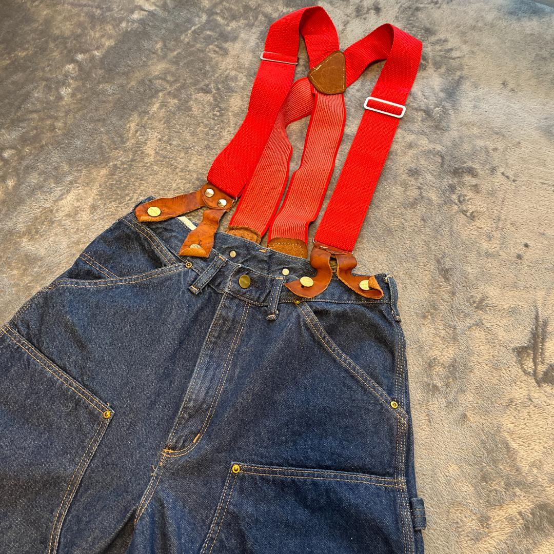 CARHARTT　デニムダブルニーサスペンダー　　31/34