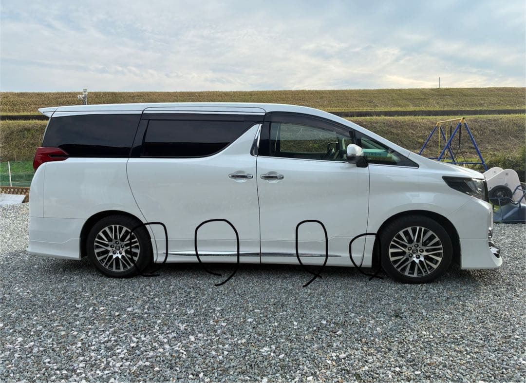 アルファード30前期　モデリスタエアロ