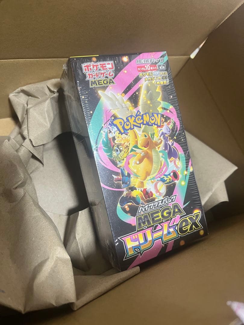 シュリンクあり　ポケモンカード ハイクラスパック　MEGAドリームex　1BOX