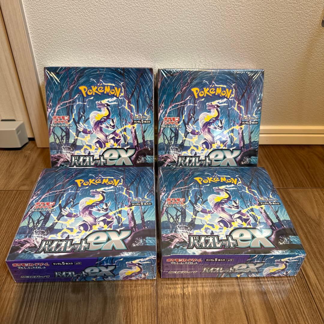 【新品未開封】バイオレットex ボックス　シュリンク付き　box 絶版　ポケカ