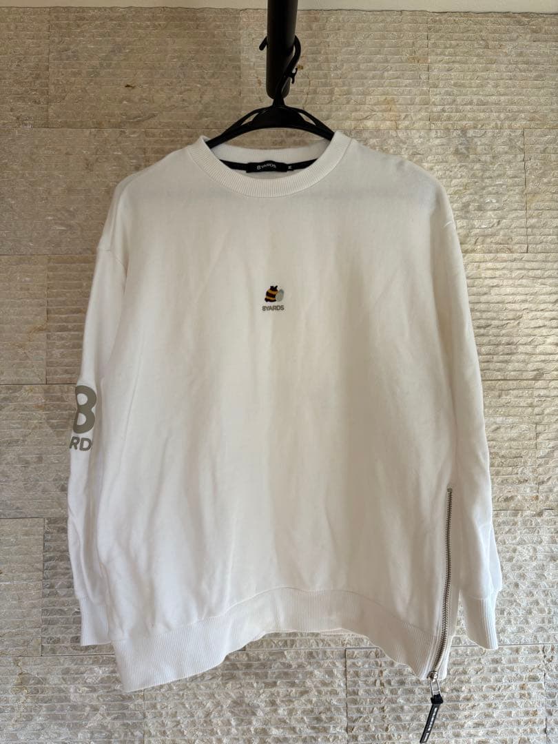 8YARDS ハチヤーズ　ホワイト トップスプルオーバー