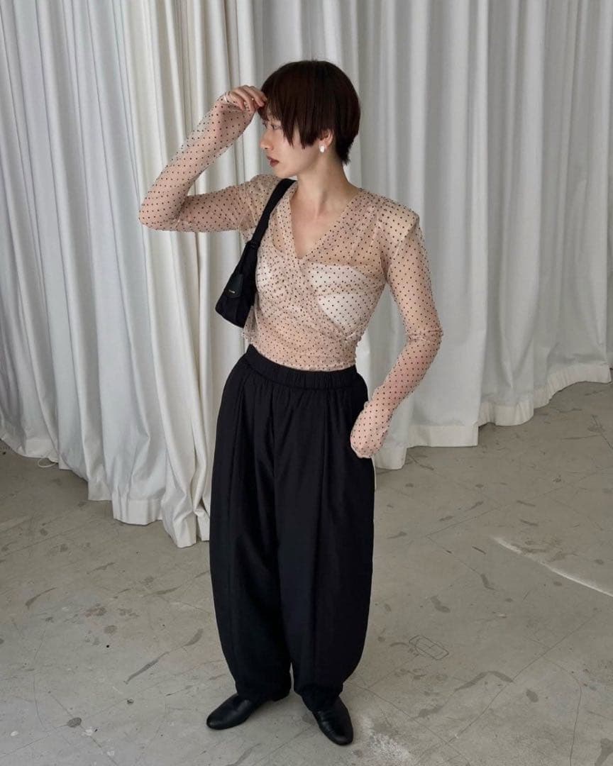 未使用　クラネ　PADDED FORM PANTS