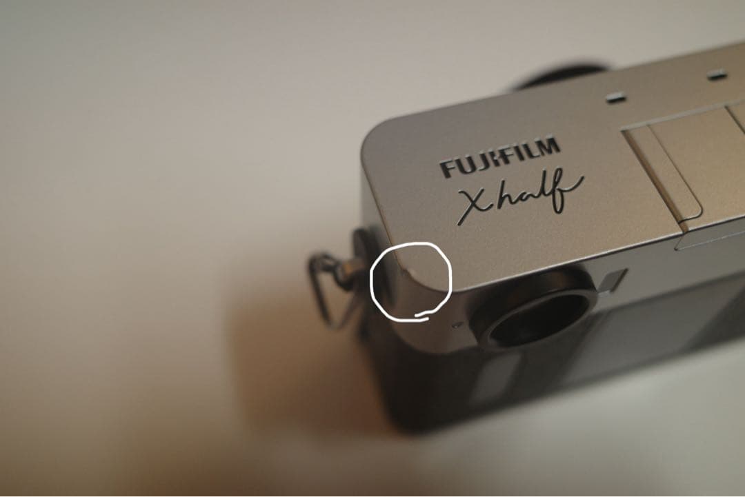 Fujifilm xhalf シルバー