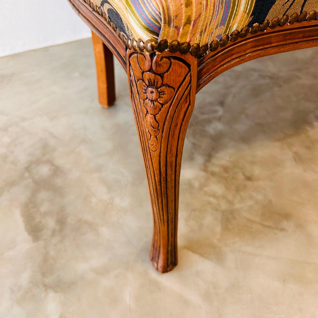 アンティーク家具 イタリア 2人掛けベンチ ラブソファ クラシック ヴィンテージ