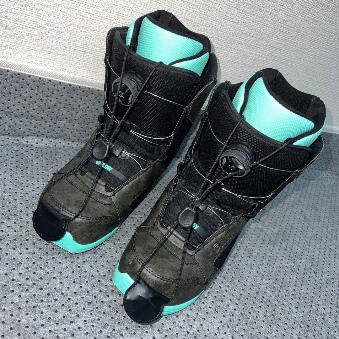 5回使用 24.5cm FLOW LOTUS COILER BOAスノボブーツ