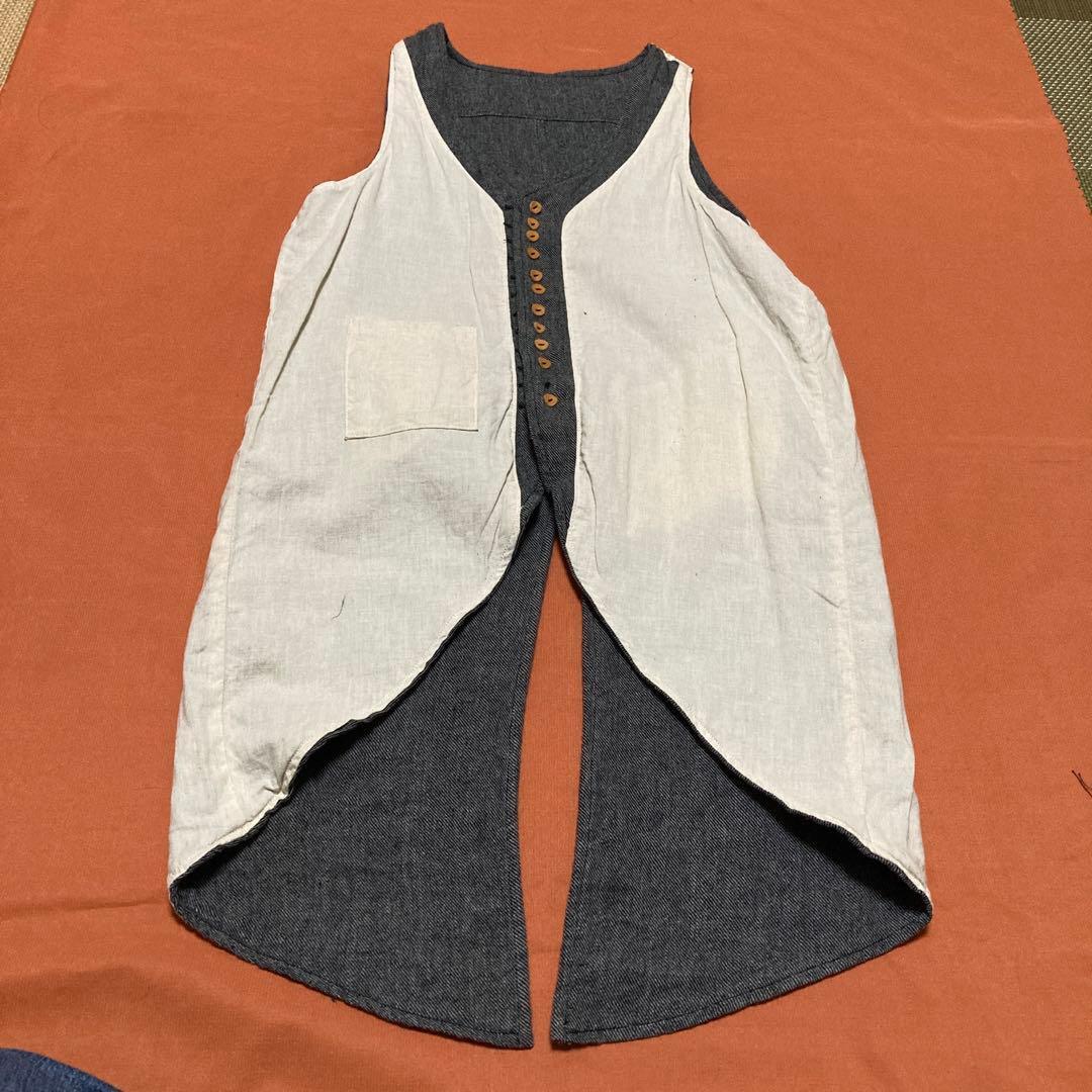 KAPITAL キャピタル　ロングジレ　ベスト　燕尾