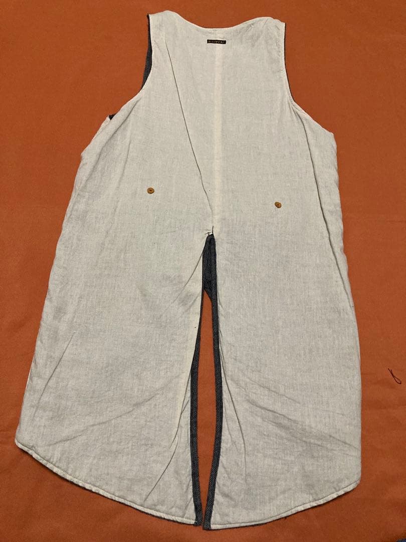 KAPITAL キャピタル　ロングジレ　ベスト　燕尾