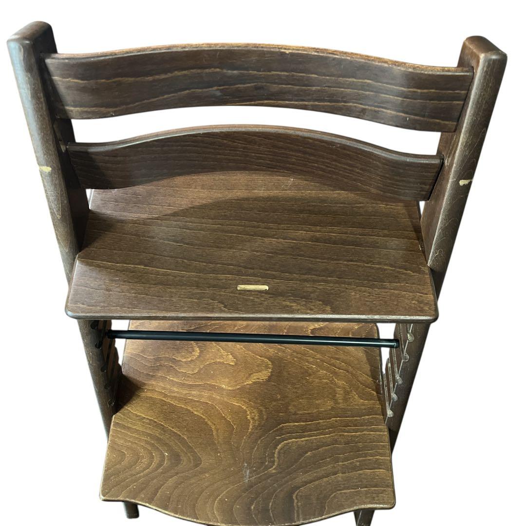 mitu♡　ストッケ トリップトラップ ベビーセット ダークブラウンピンク