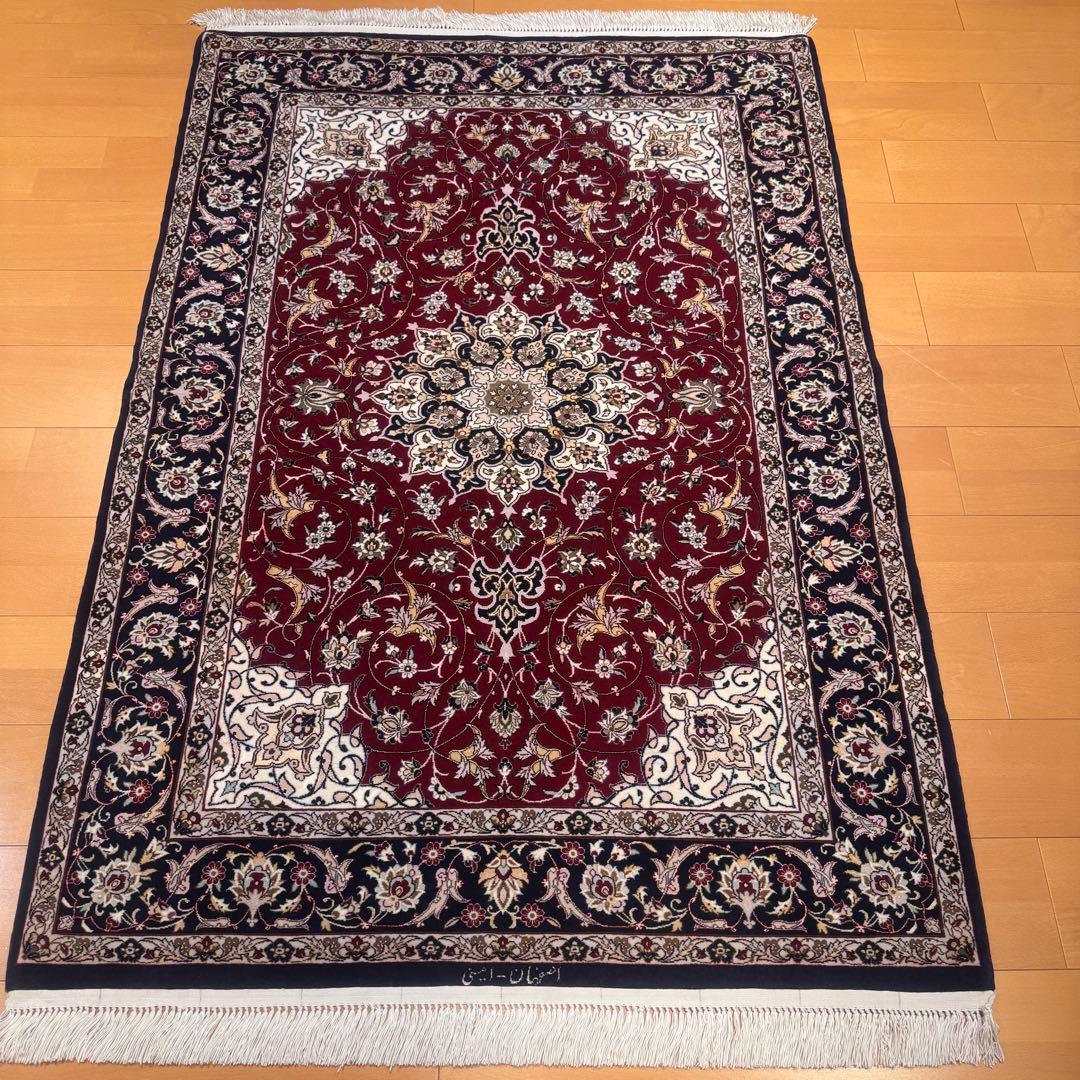 【ペルシャ絨毯】イスファハン手織り160&111