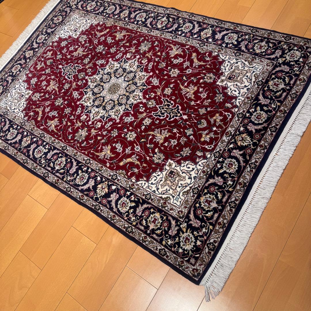 【ペルシャ絨毯】イスファハン手織り160&111