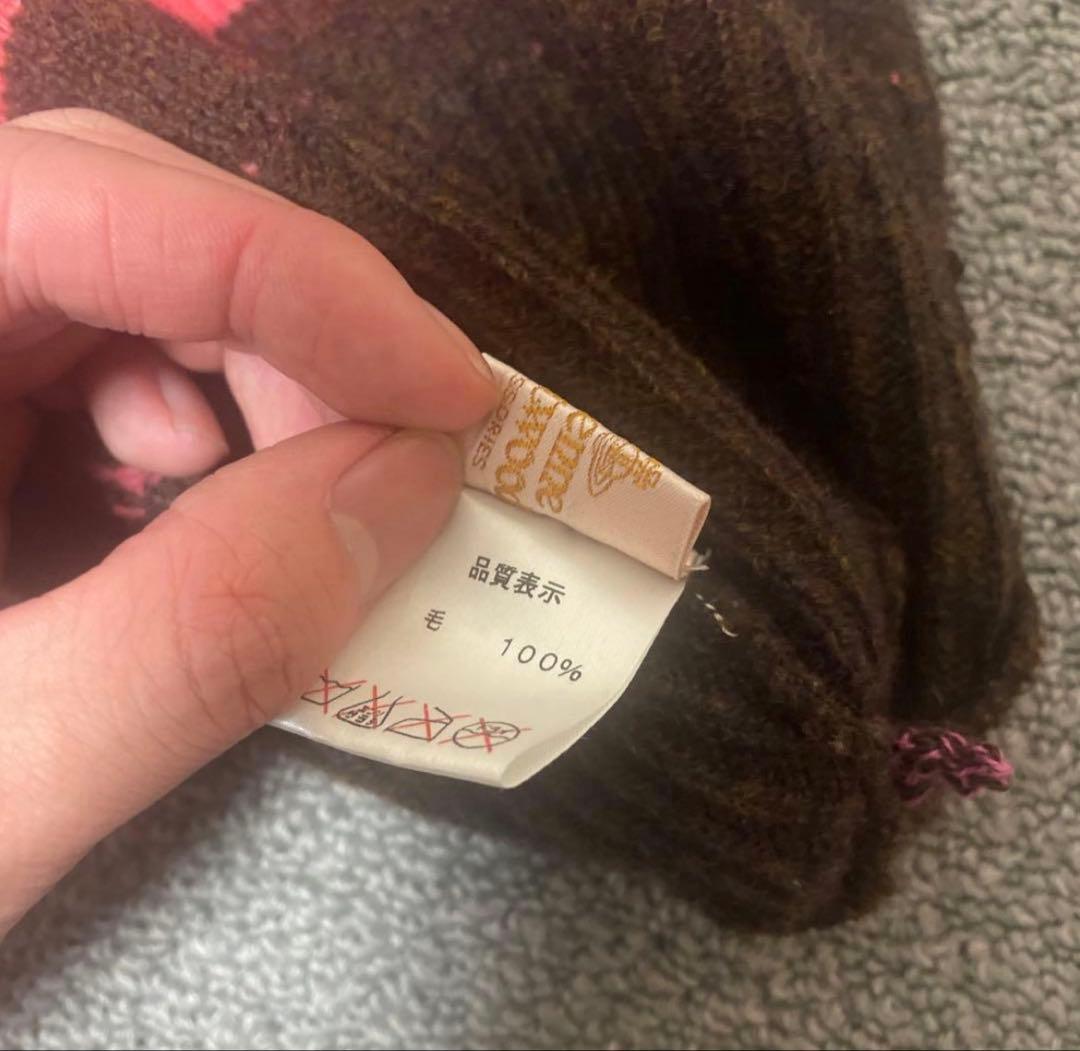 Vivienne westwood 耳あてニット帽