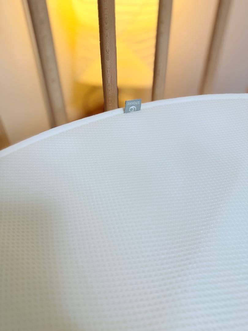 STOKKE スリーピーベビーベッド ナチュラルウッド　美品