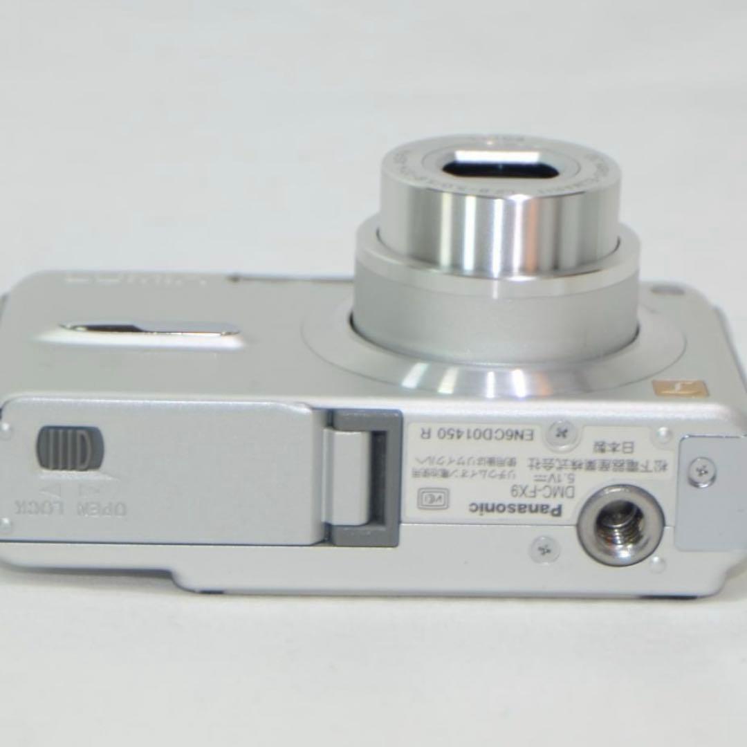 【美品】Panasonic LUMIX DMC-FX9 シルバー (動作確認済)