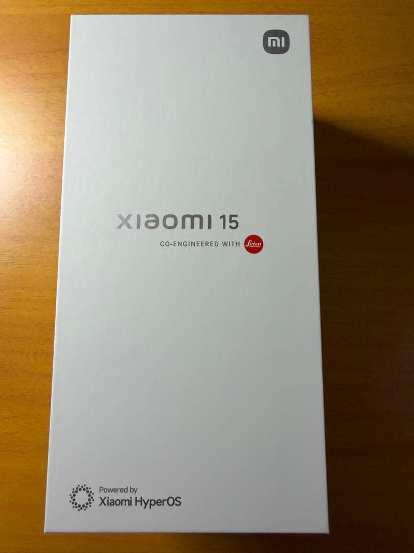 Xiaomi15 ホワイト国内版| 512 GB