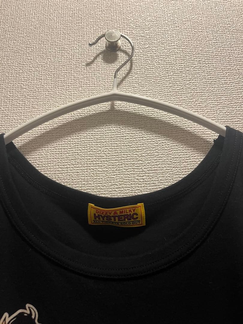 SHE DEVIL HEART刺繍 チビTシャツ　ブラック