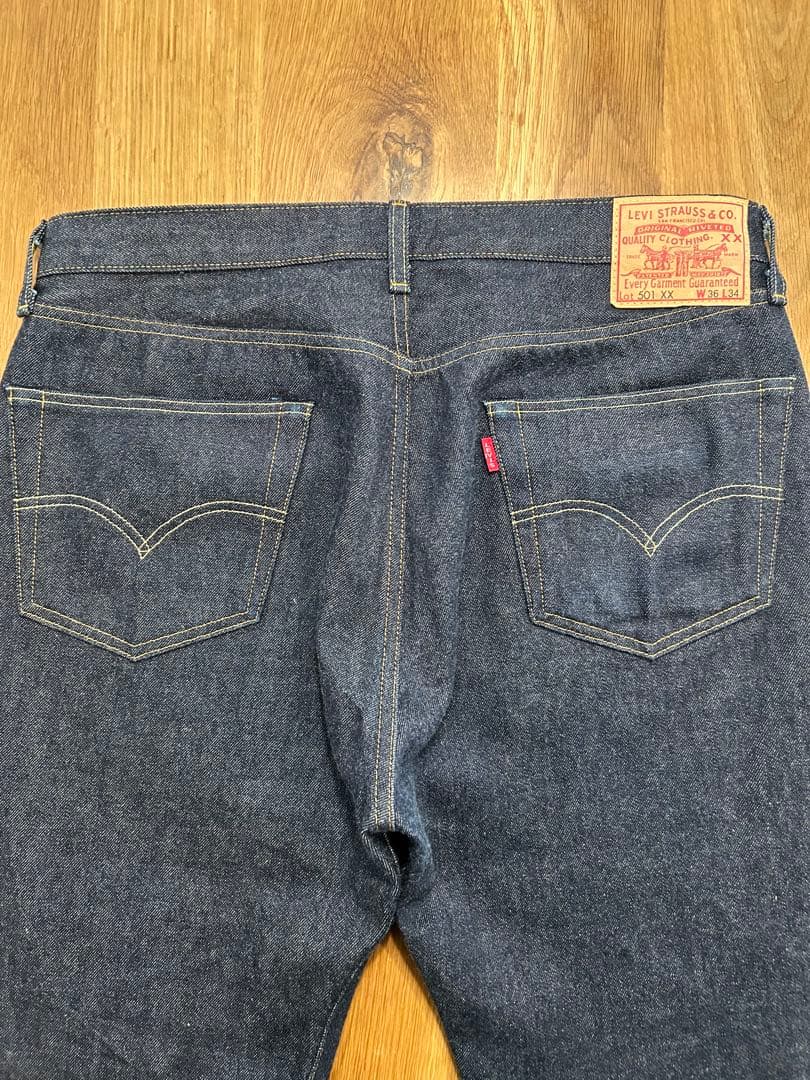 Levi's LVC 501XX 1955 W36 L34 リジッド