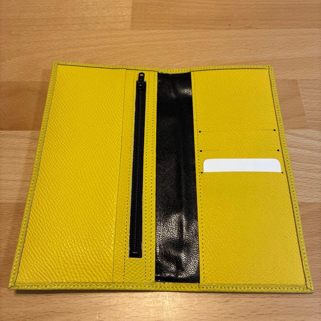 皇居財布　イエロー、黄色
