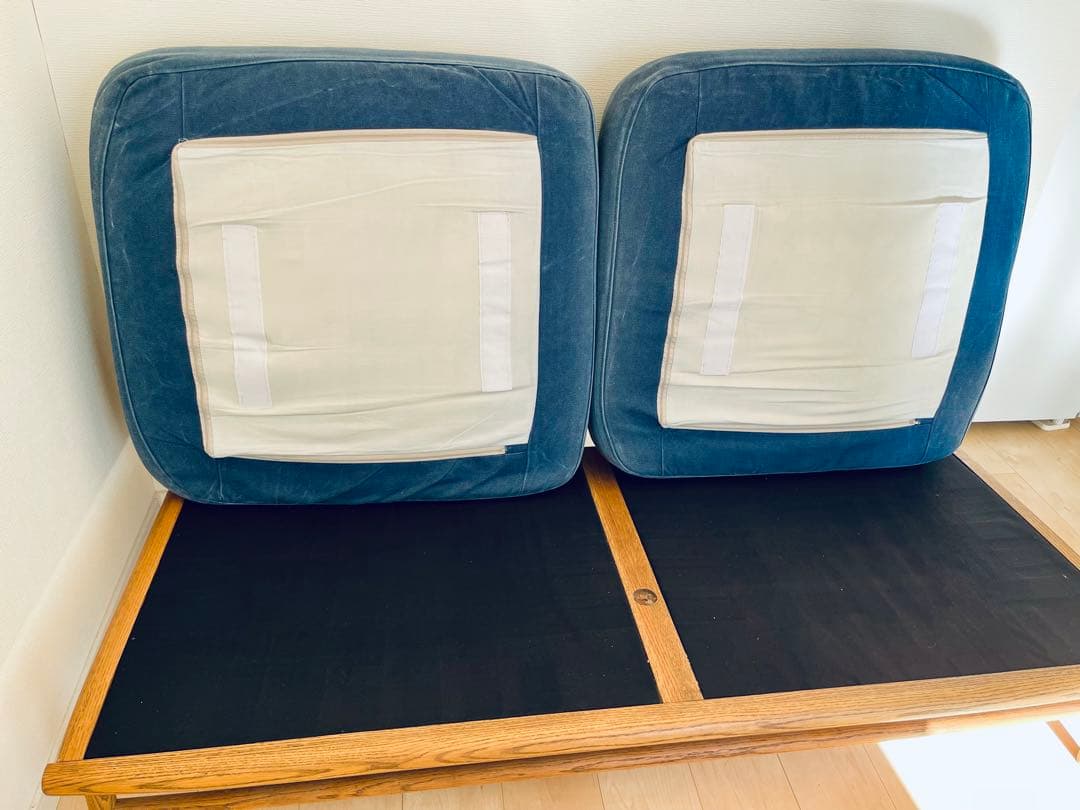 モモナチュラル　クラウドソファー　2人掛け