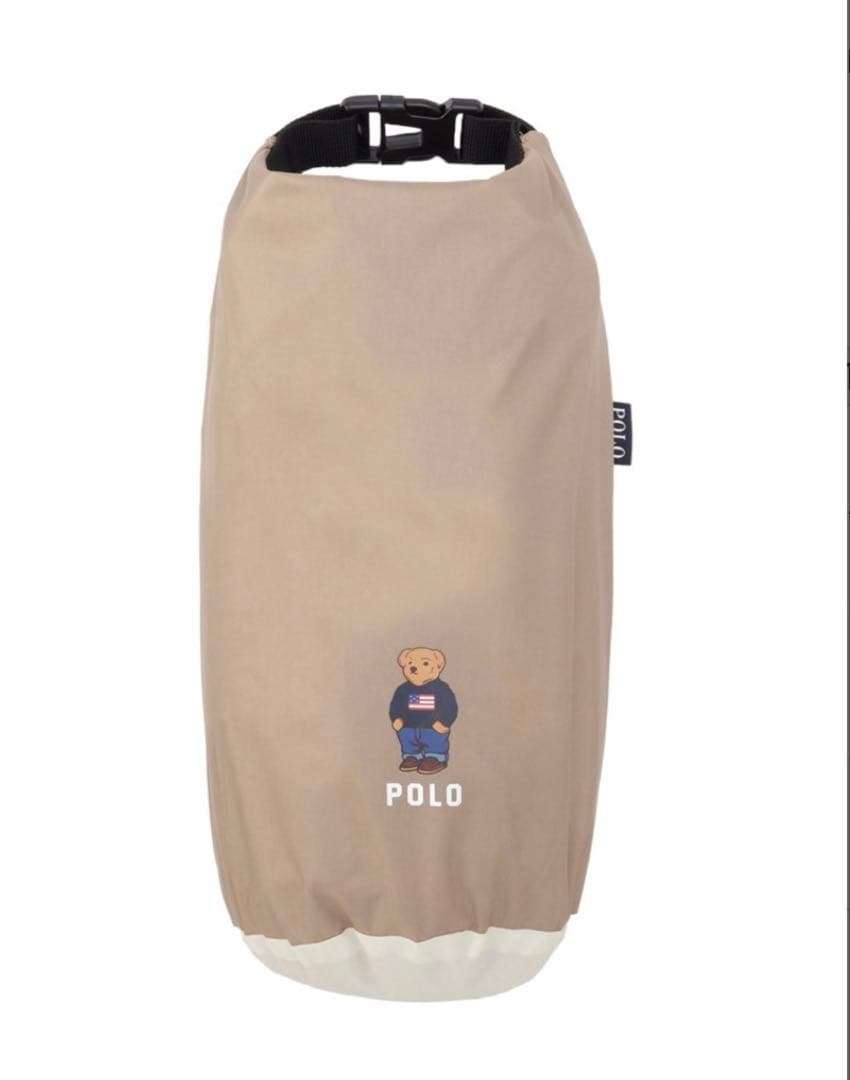 【専用】POLO ラルフローレン ポロベア　レインポンチョ ベージュ　雨具