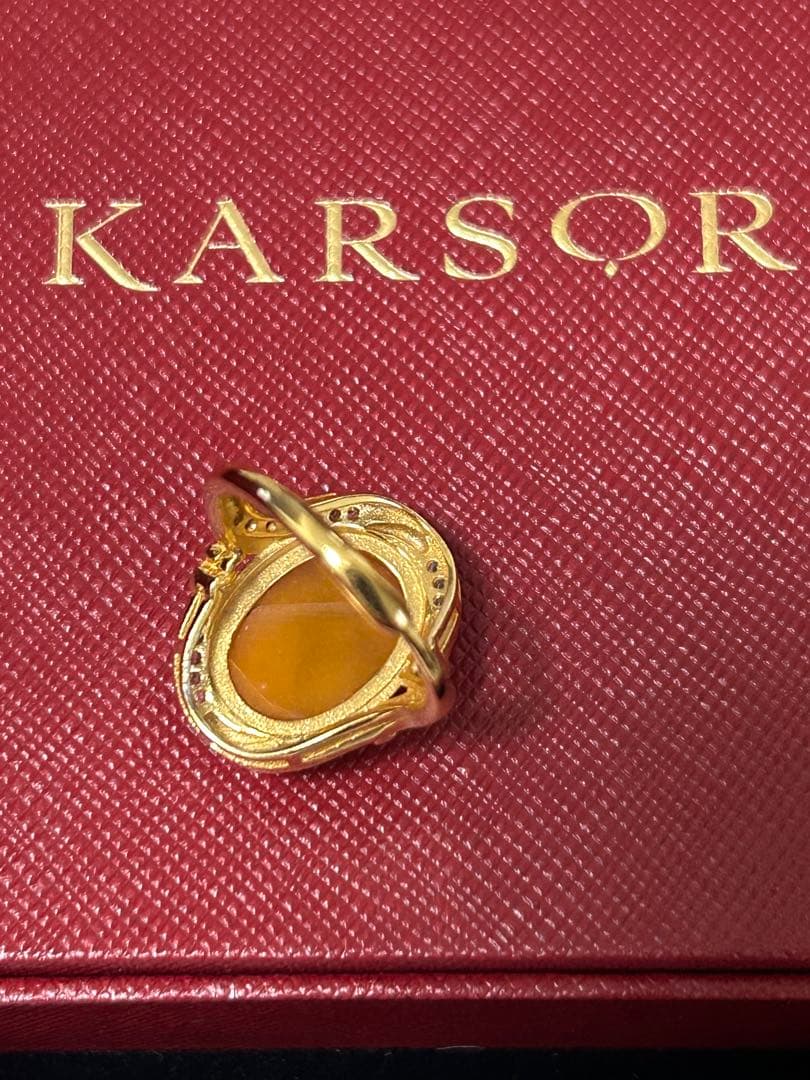 ◇天然琥珀 シルバー925メッキ金嵌め インレイ 3点セット【箱、鑑定書 付】