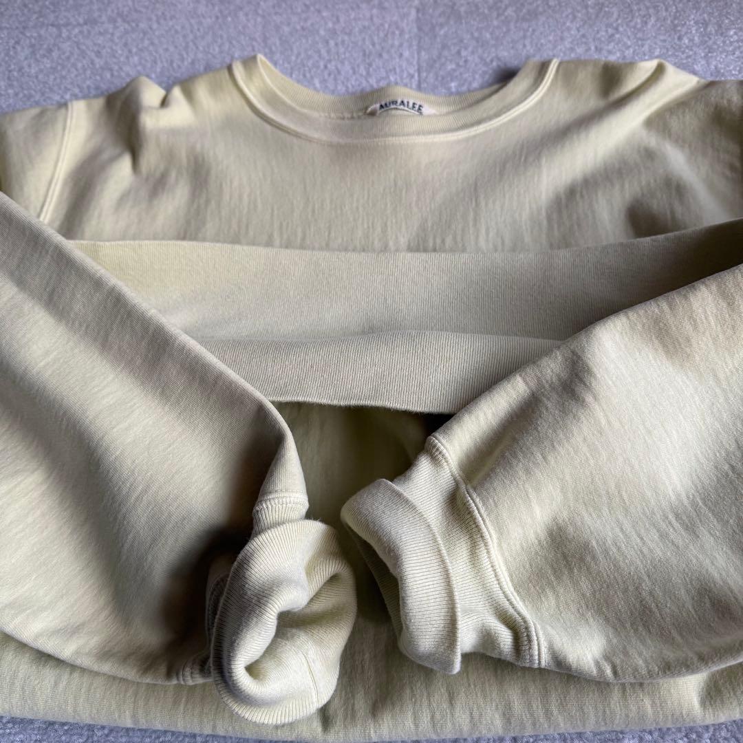 【出品16日まで】 【AURALEE オーラリースウェット】